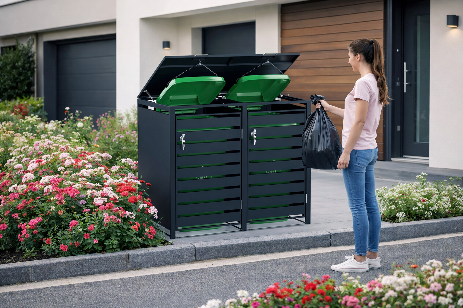 Upgrade Your Garden with a Durable garbage bin box | Aigolipro