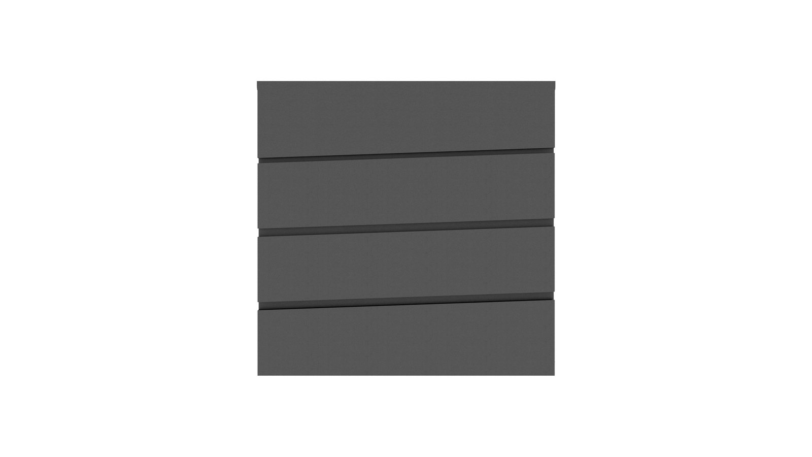 Galvanized Steel Mail Box | Secure Wall-Mounted Storage - Image 4