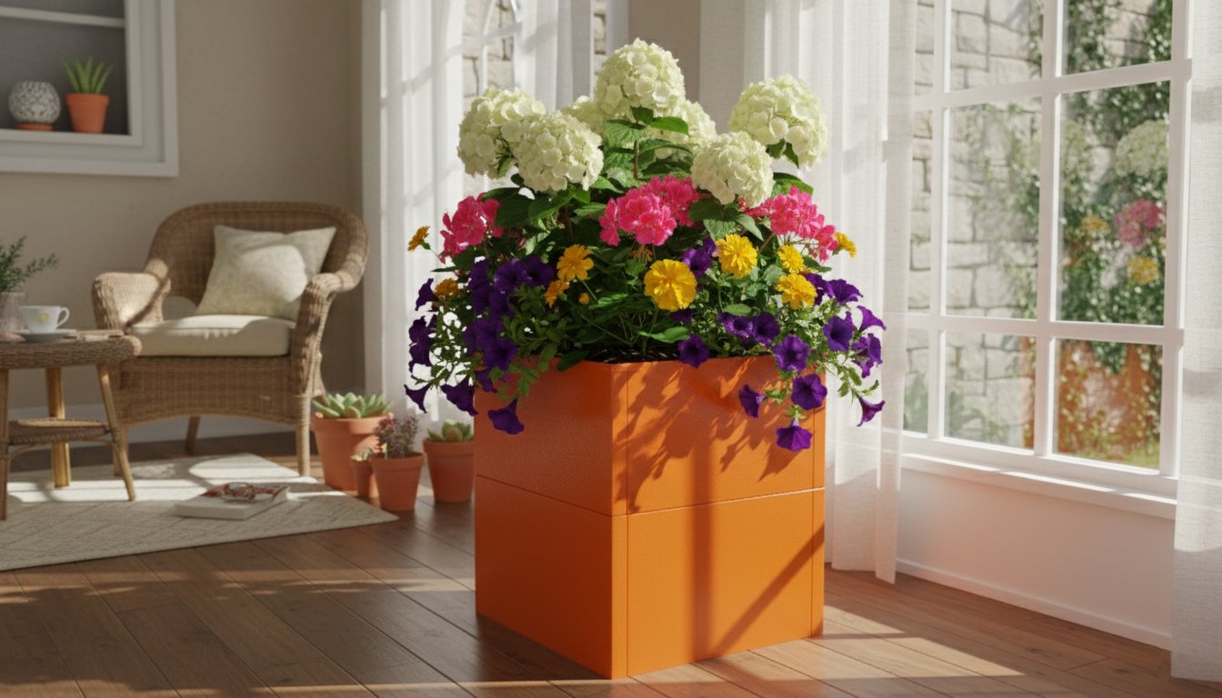 Powder Coated Raised Garden Bed | Durable Galvanized Planter - Image 4