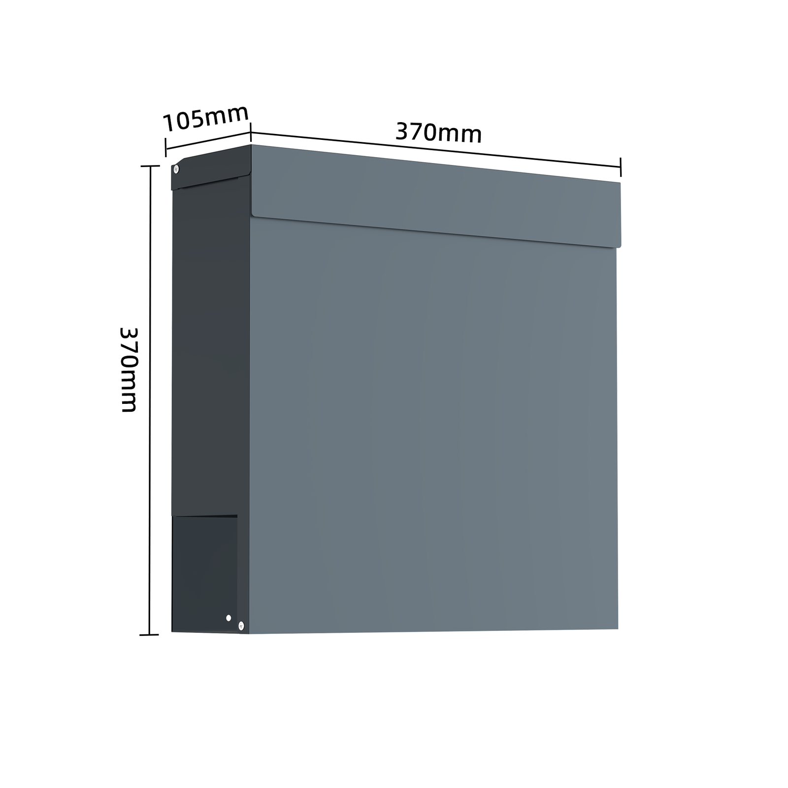 Secure Wall Mounted Letterbox | Sentinel Series Mail Storage - Image 4